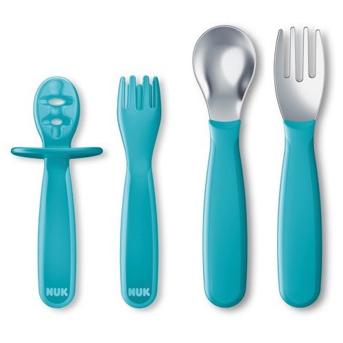 Pretensil Baby Training Spoons & Forks Set – 4 Piece Set