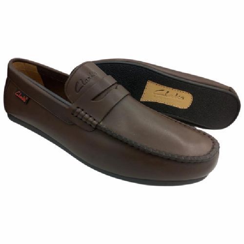 Men's Clark Loafers- Brown