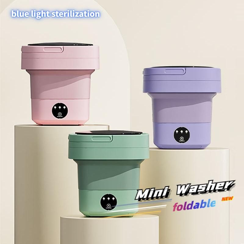 Folding Washer Portable Mini Single Underwear WashingMachine