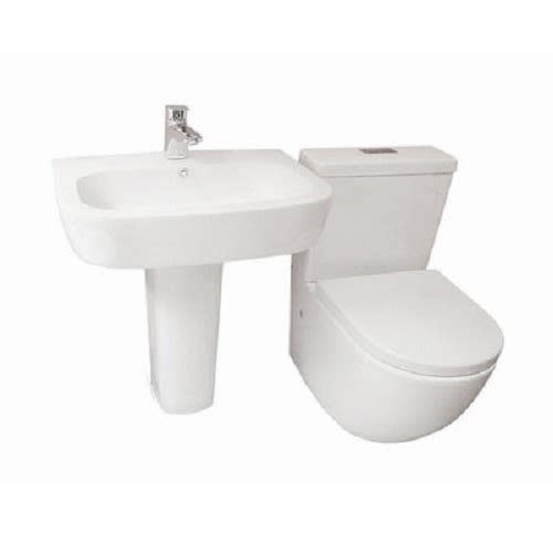 Close Couple Toilet Set With Tap