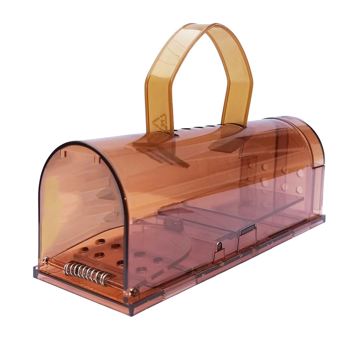 Rat Trap Cage Multifunctional Rodent Cage Mice Trap Box Brown