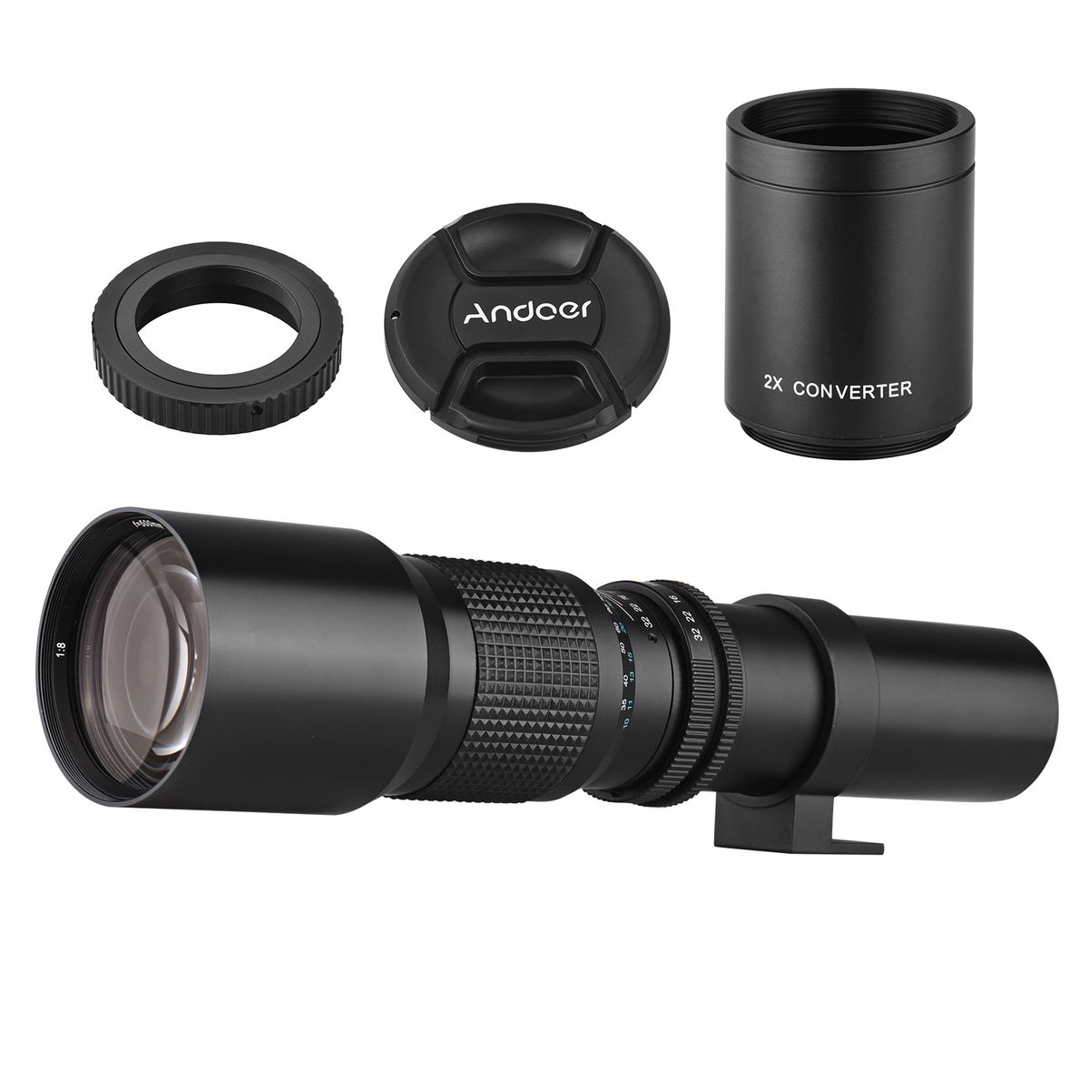 Andoer 500mm/ 1000mm F/8 Manual Focus Camera High Power