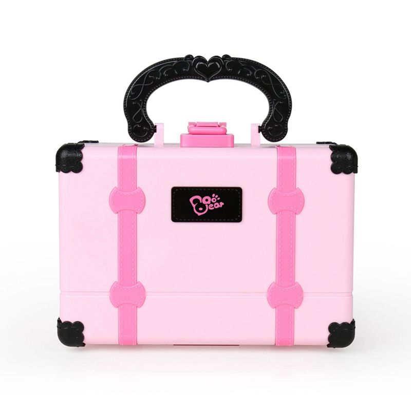 Girls Makeup Box Toys Pretend Play Game Set Lipstick Makeup Makeup Pink