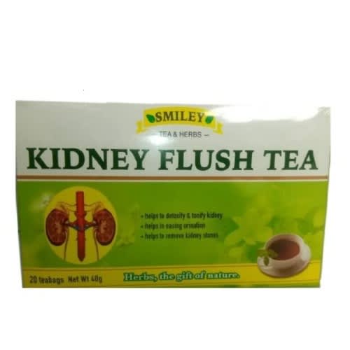 Smiley Kidney Flush Herbal Remedy Tea X20teabags