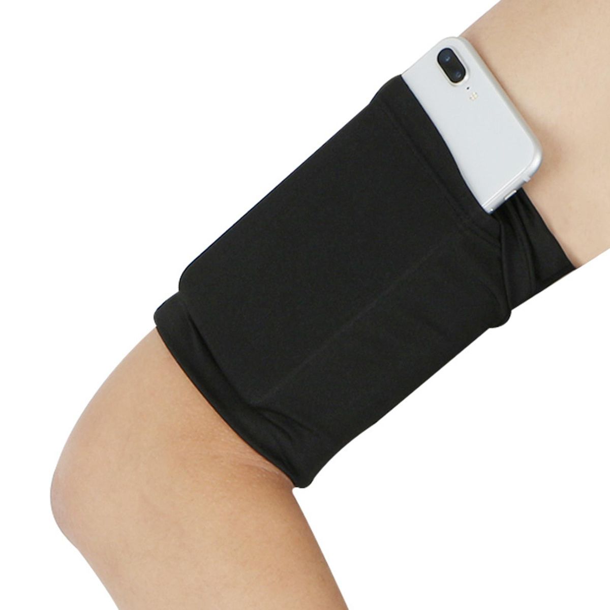 Armband Phone Case Sports Running Arm Band Holder Key Bag For Black