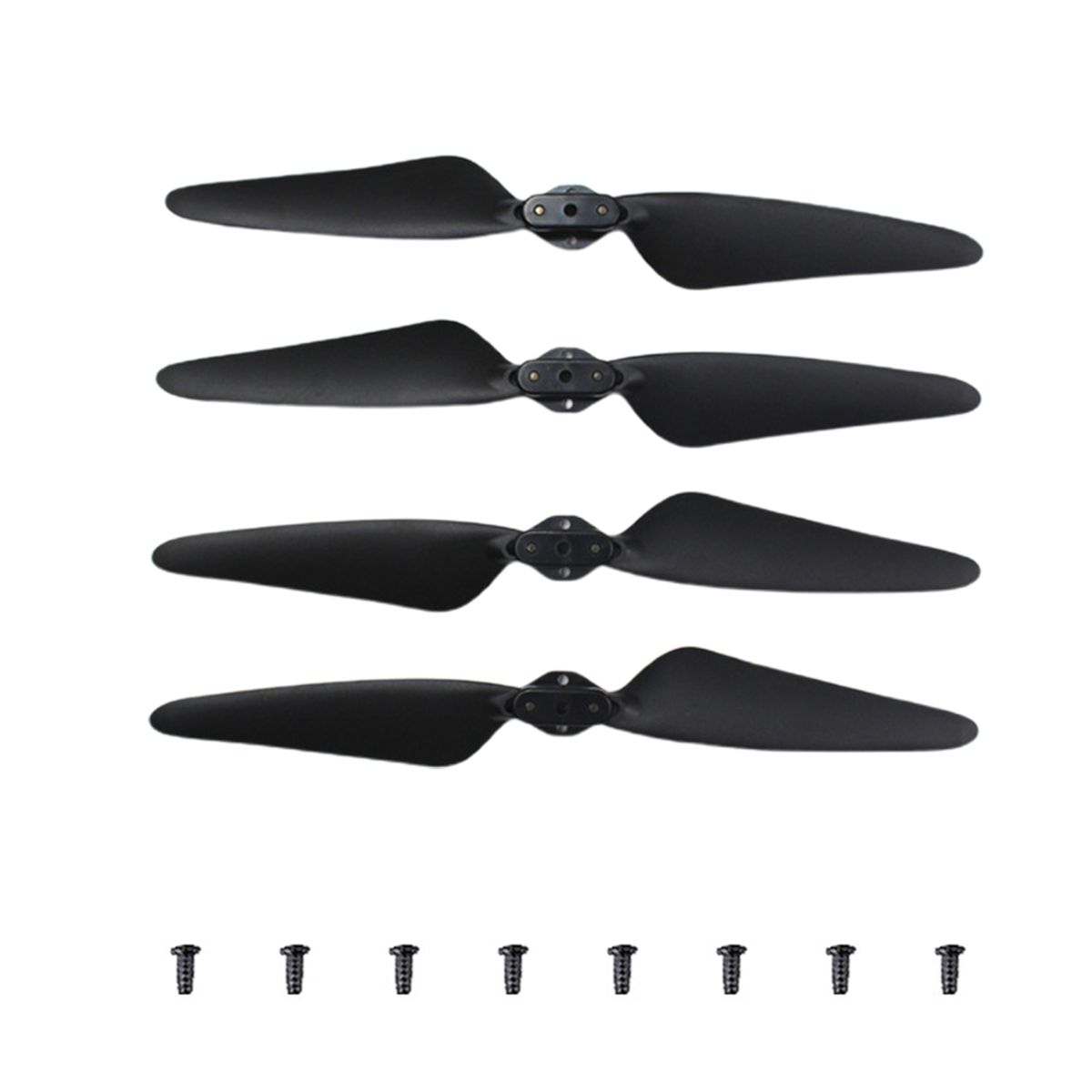 4Pcs Drone Blades Replacement Mini Drone Propeller Blades Black
