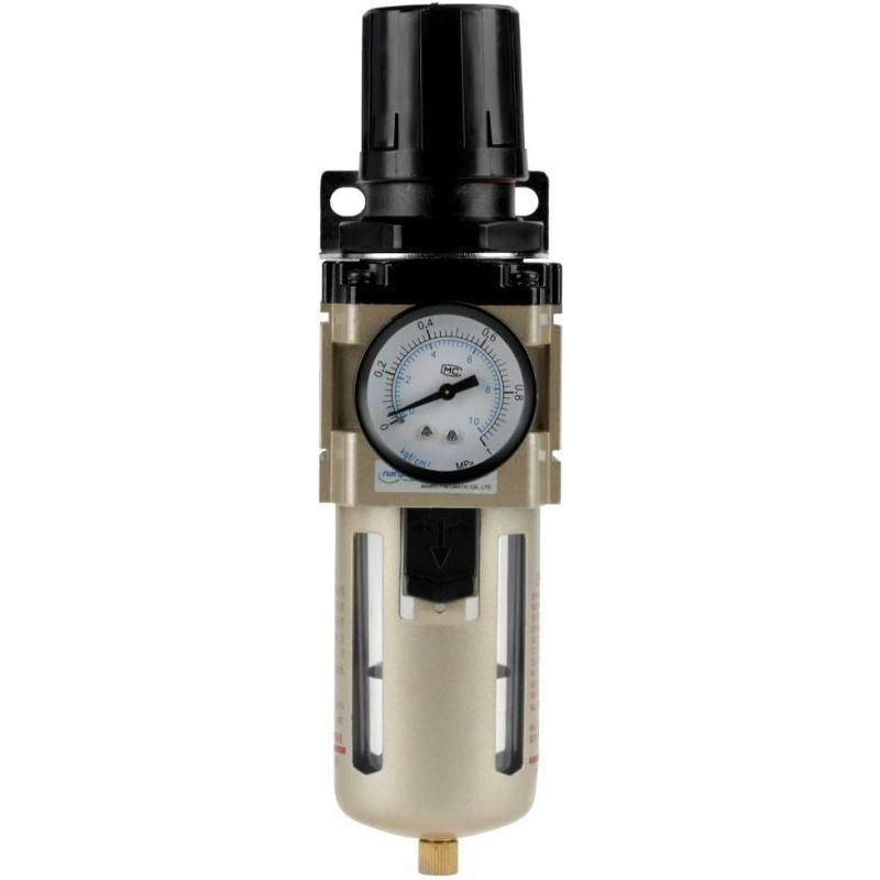 G1/2 AW4000-04 Air Source Gas Handling Unit Filter Pressure Regulator with Pressure Gauge