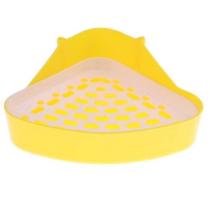 Small Animal Toy Toilet Rabbit Cage Corner Type 1 -  Color