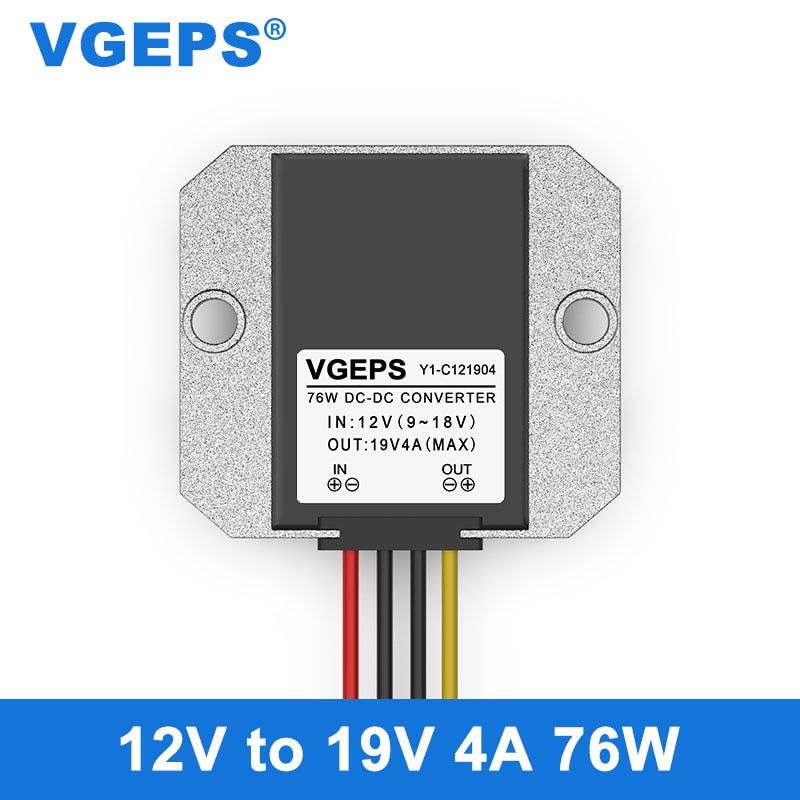 12V To 19V DC Boost Module 12V To 19V Car Converter 12V To 19V Variable Voltage Regulated Power Supply