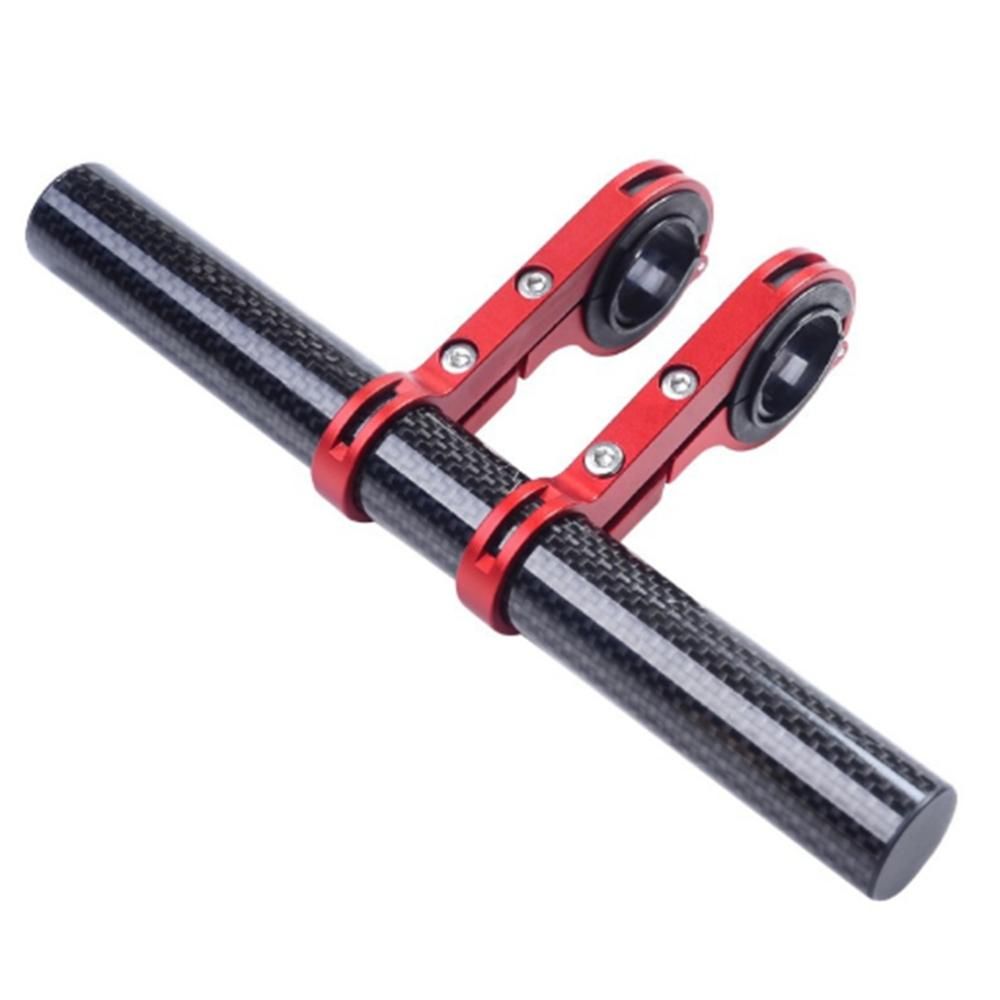 Carbon Tube Handlebar Lengthened Extension Red