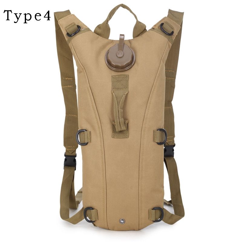 3L Water Bag Bottle Pouch Knapsack Tactical Camp Hydration Backpack Camping Camelback Bicycle Canteen Packs Hiking Water Bags - Type4