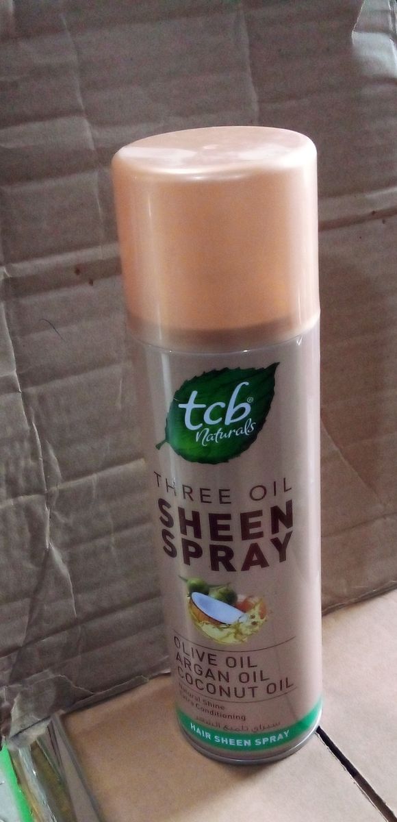 THREE OIL SHEEN HAIR SPRAY 450ml
