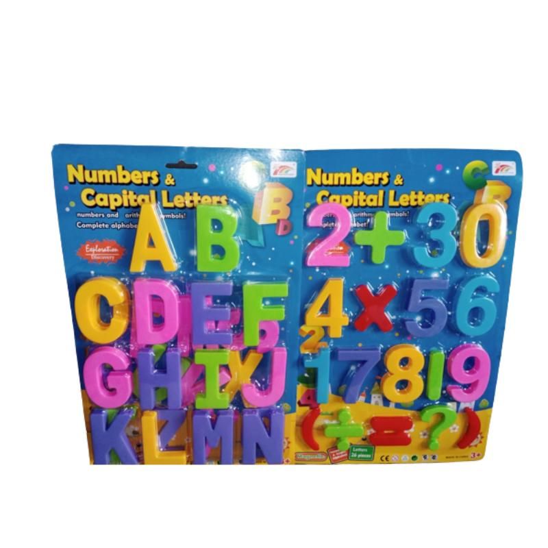 Educational Magnetic Numbers And Alphabet For Children