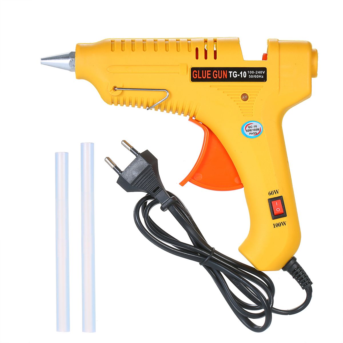Hot Melt Glue Gun 60W/100W Power Adjustable Hot Melt Glue