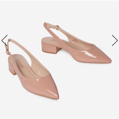 Pointed Slingback Shoes