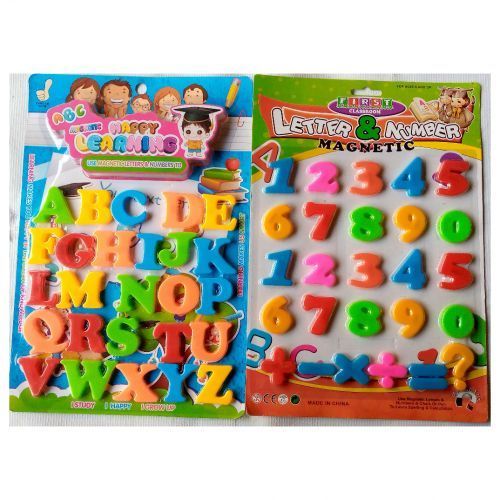 Magnetic Letters And Numbers Early Letter Recognition