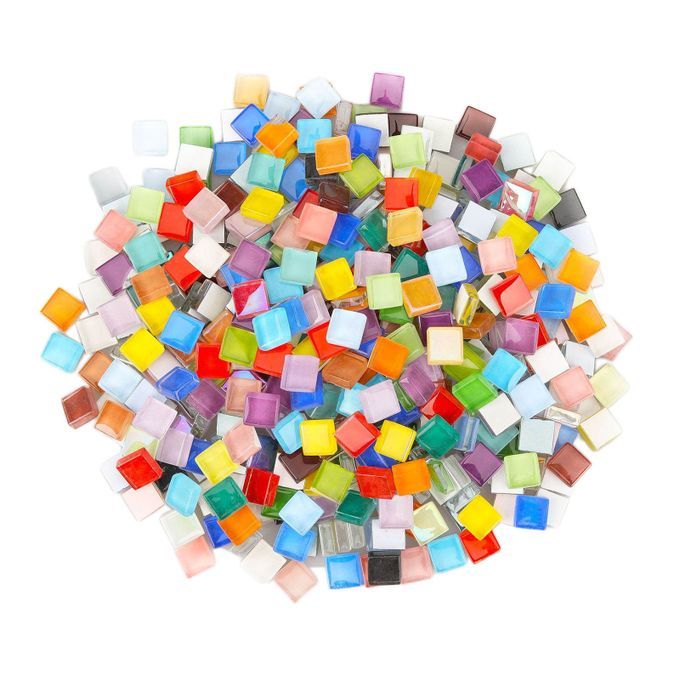 Mini Glass Mosaic Tiles Hobbies Kitchen Wall Art Artwork Home Decor