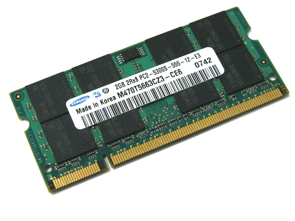 Laptop Ram DDR2 2GB - 5300s