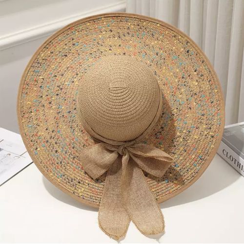 FASHIONABLE WIDE BRIM SUN HAT BEACH HAT