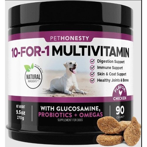 10-for-1 Multivitamin For Dog 90 Count Chicken Flavor