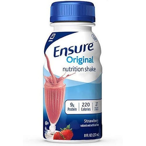 Strawberry Nutrition Drink - 12 BOTTLES