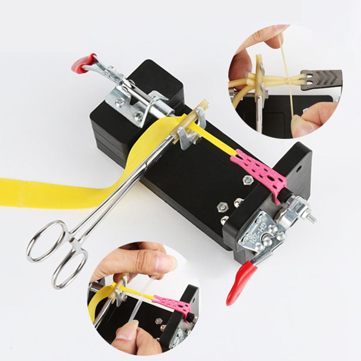 Rubber Band Tied Jig Helper Tubing Tied Jig Tool