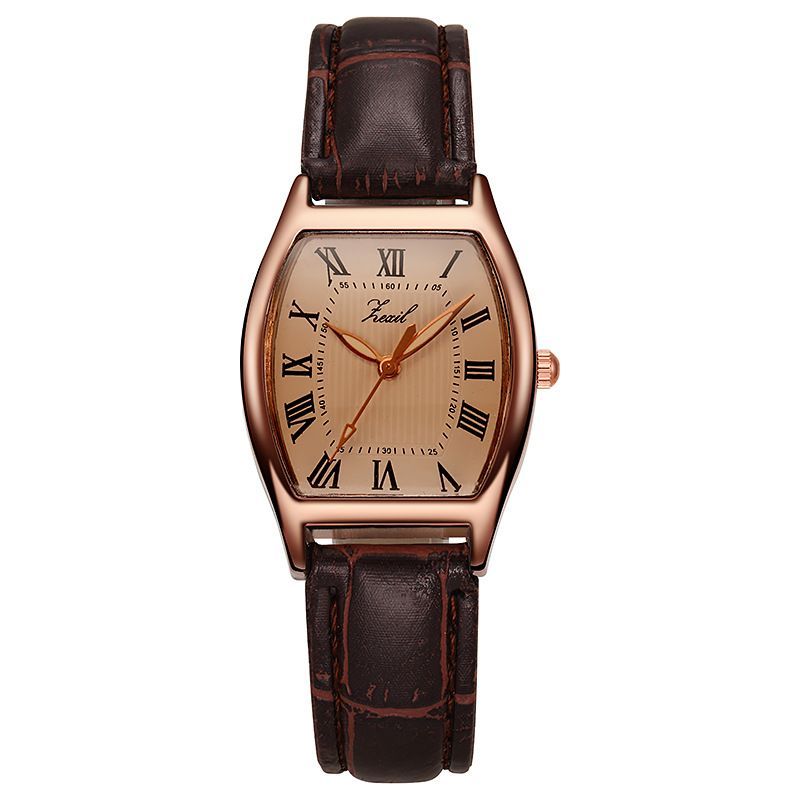 Ladies Leather Quartz Wristwatch - Leather Wristwatch For Women