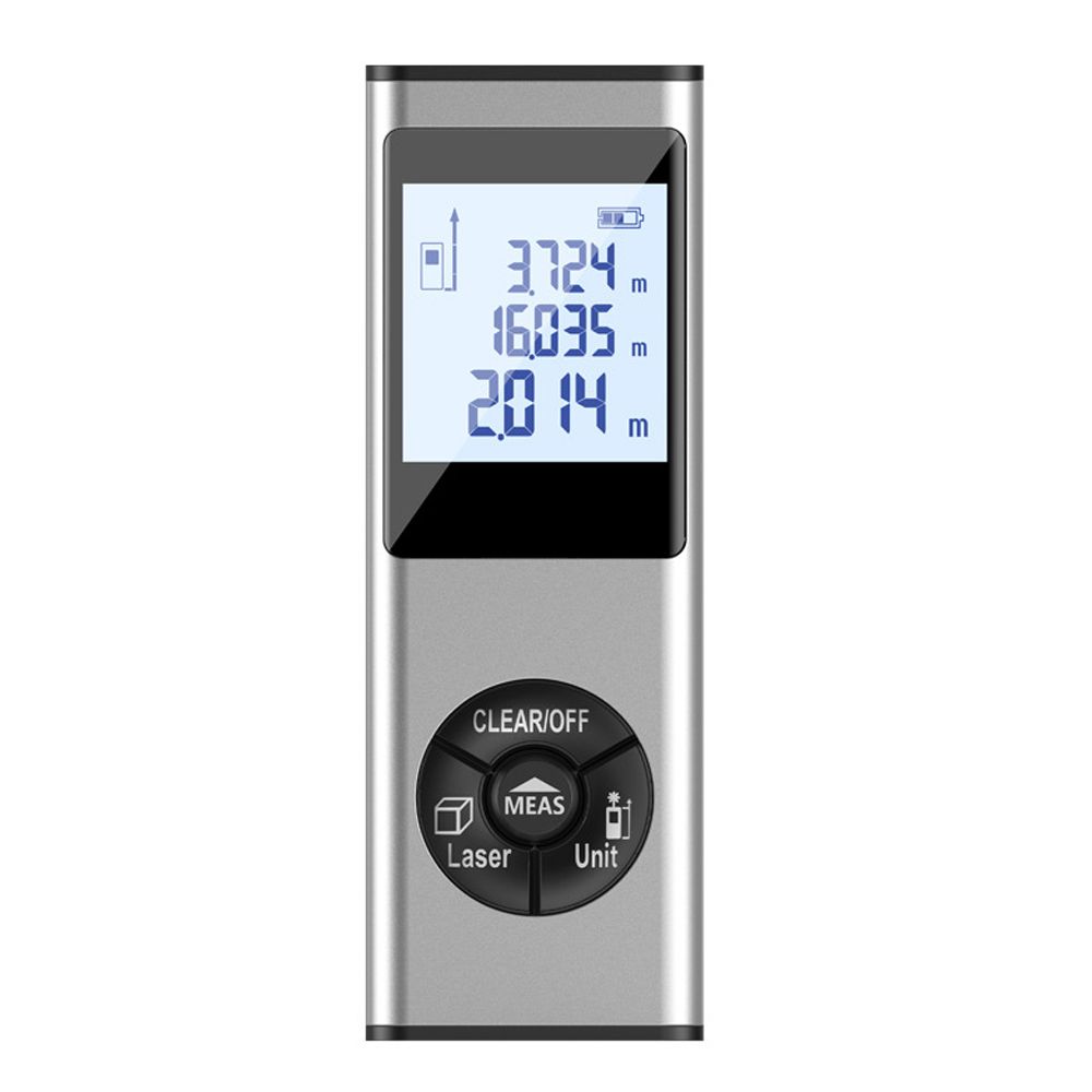 Handheld Laser Rangefinder Distance Meter Area Volumes