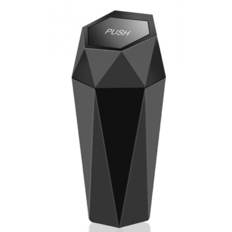 Car Diamond-shaped Trash Can Car Storage Box Car Cup Holder