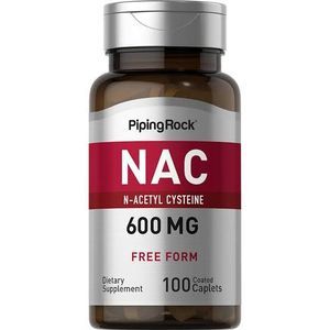 NAC (N-Acetyl Cysteine) 600mg - 100 Caps