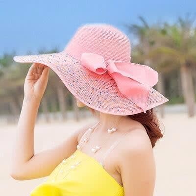 Sun & Beach Hat - Pink