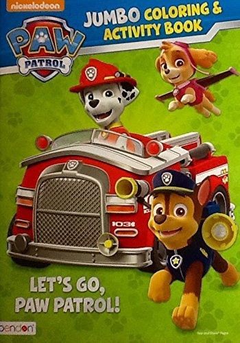 Paw Patrol 64PG Jumbo Coloring Book