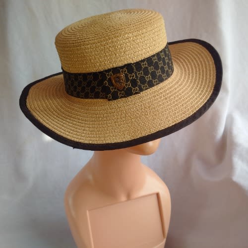 Unisex Niger-delta Fedora Hat - Brown And Black