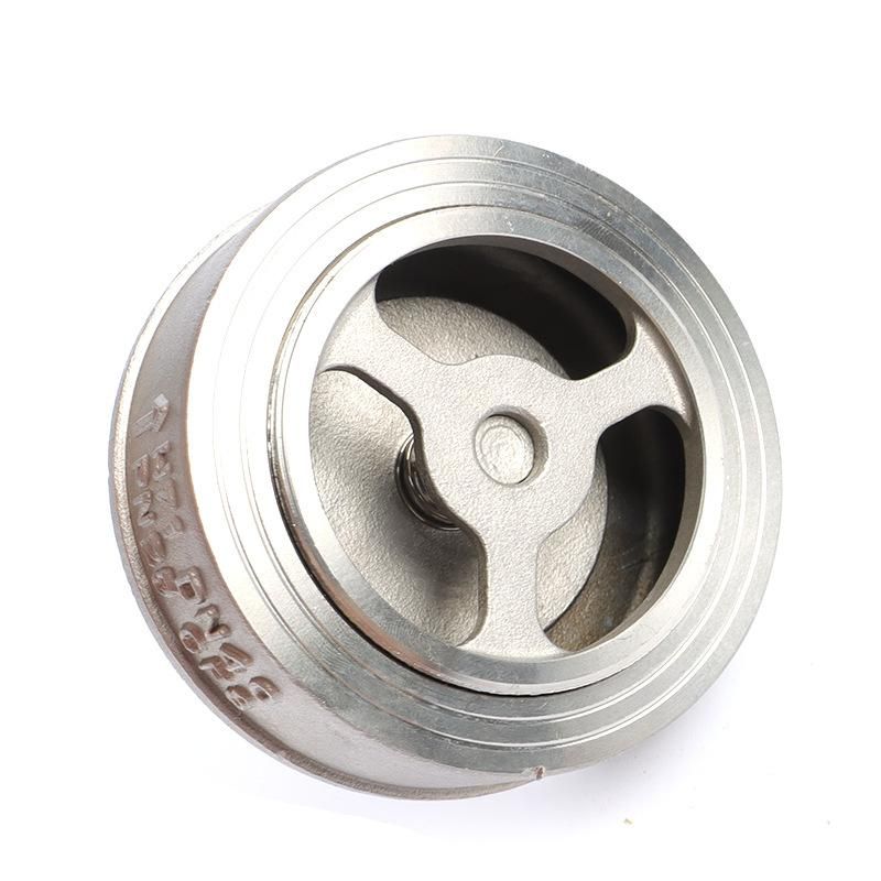 Factory Supply Stainless Steel a Pair of Hairclips Check Valve a Pair of Hairclips Lift Check Valve Thin Butterfly One-Way Check Valve