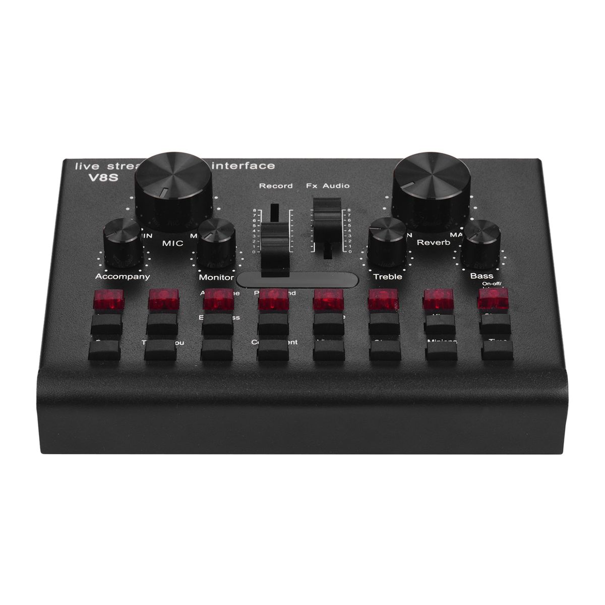 Multifunctional Live Streaming Sound Card USB Audio