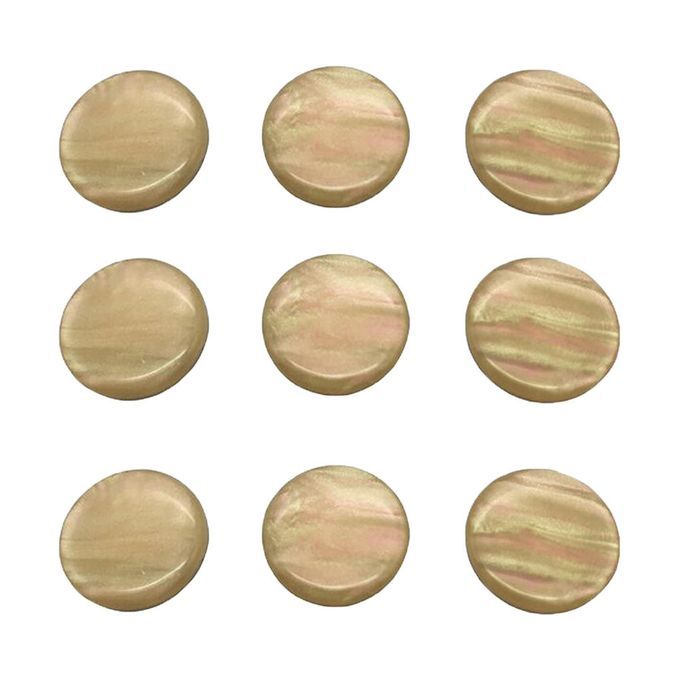 9pcs/pack Trumpet Cornet Palm Key Buttons Mica Inlays For Trumpet