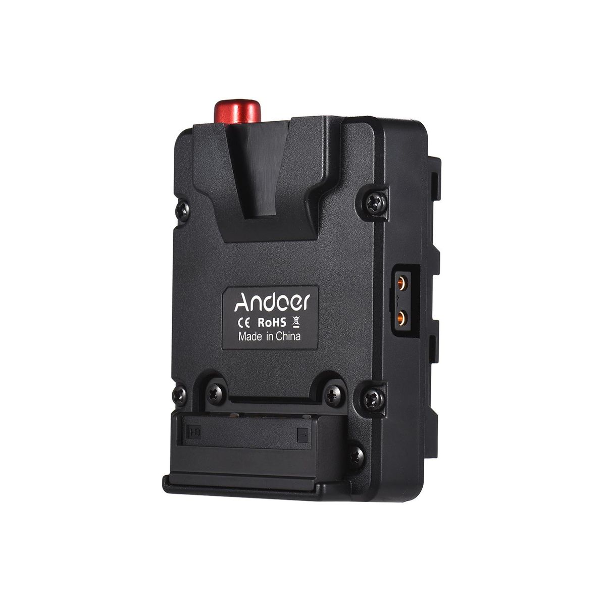 Andoer Mini Nano V-lock Mount Battery Power Supply Adapter Plate to NP-F Mount