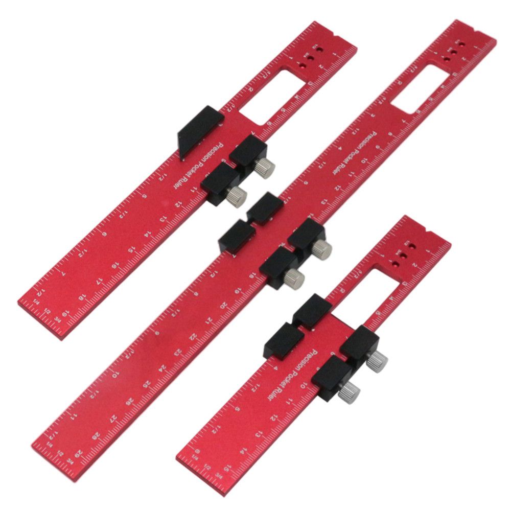 Set Of 3 Woodworking Scriber Positioning Scribing Gauge