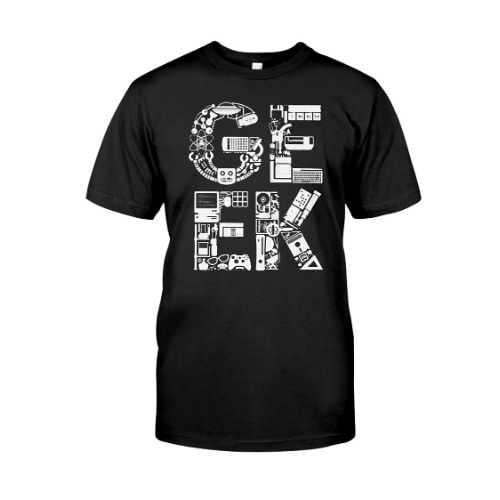 Geek Black T-shirt