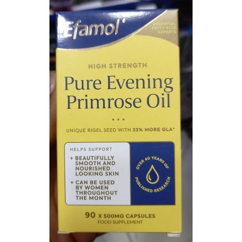 Pure Evening Primrose Oil 500mg - 90 Capsules