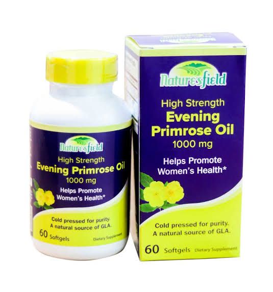 High Strength Evening Primrose Oil, 1000mg, 60 Softgels