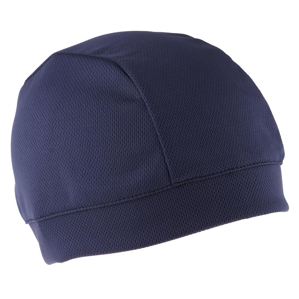 Cycling Outdoor Sports Windproof   Hat Under Cover  Dark Blue