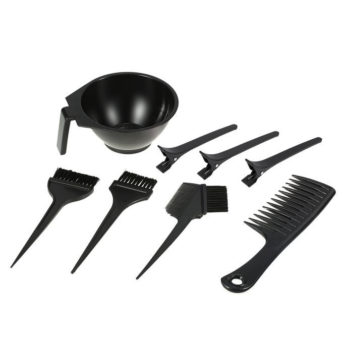 8pcs Hair Dyeing Tool Hair Coloring Kit