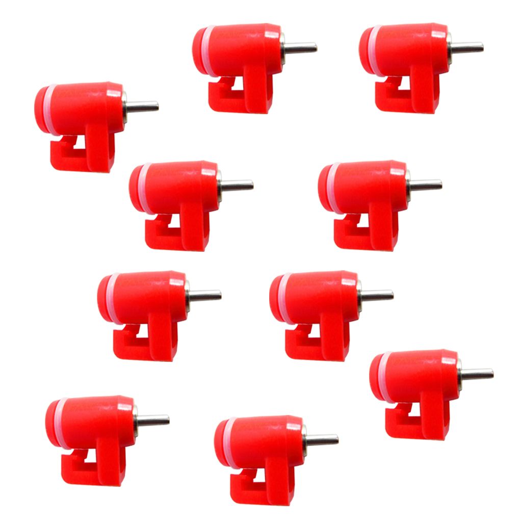 10Pcs Chicken Drinking Fountain -type Nozzle Separated Head