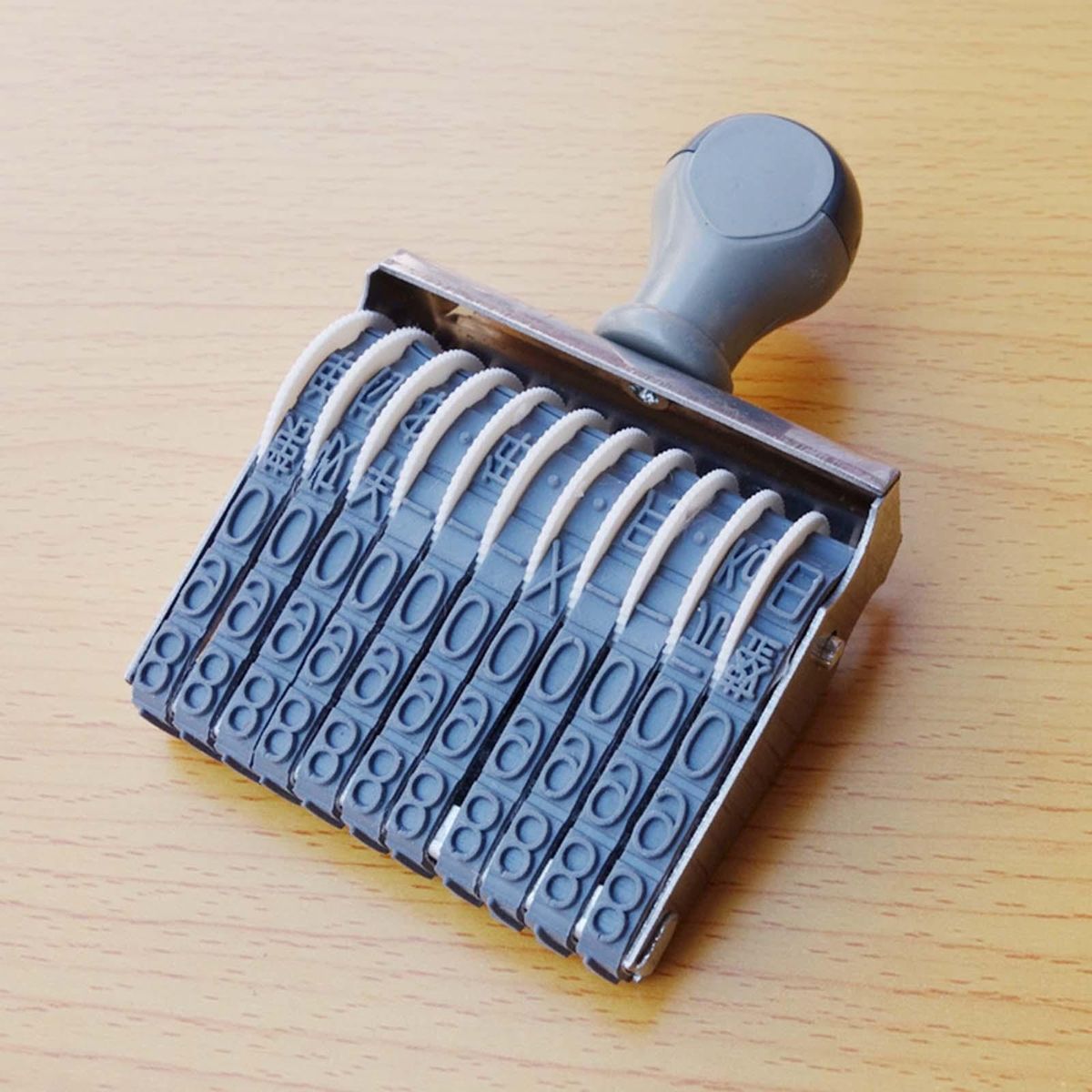 Rubber Number Stamp 11 Digit Accs Date Stamper For Planner