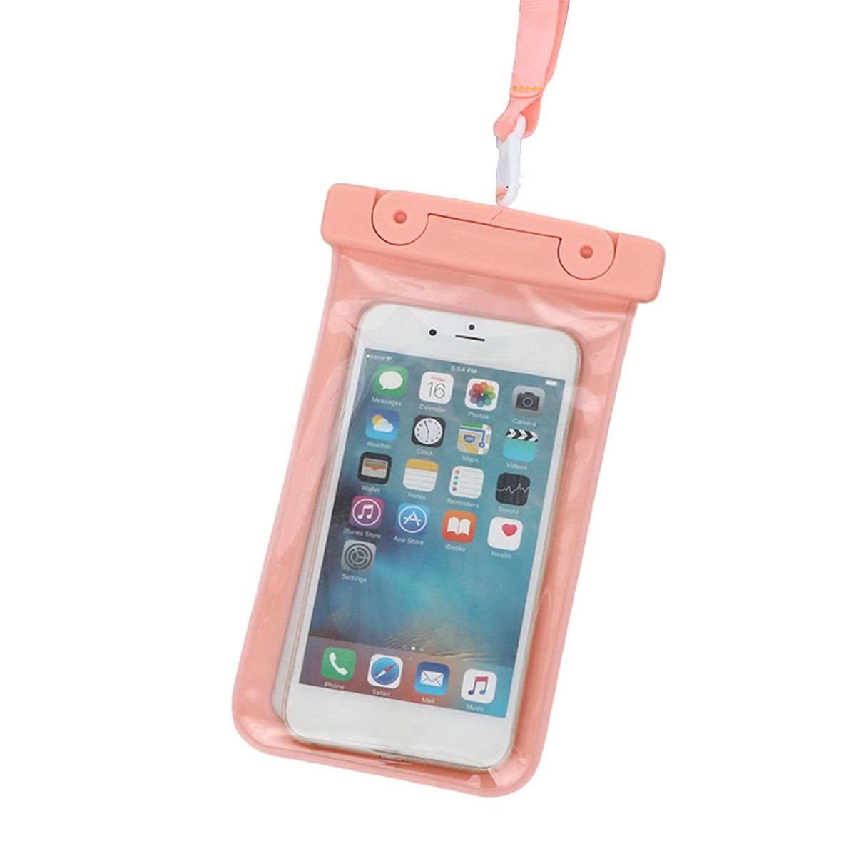 Phone Waterproof Case Water Resistant Phone Waterproof Bag Orange