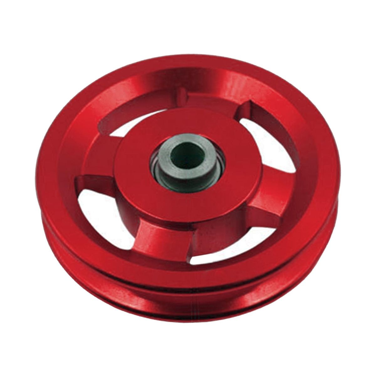 Bearing Pulley Wheel For Cable Machine Gym Fitness Equipment 95mm Red