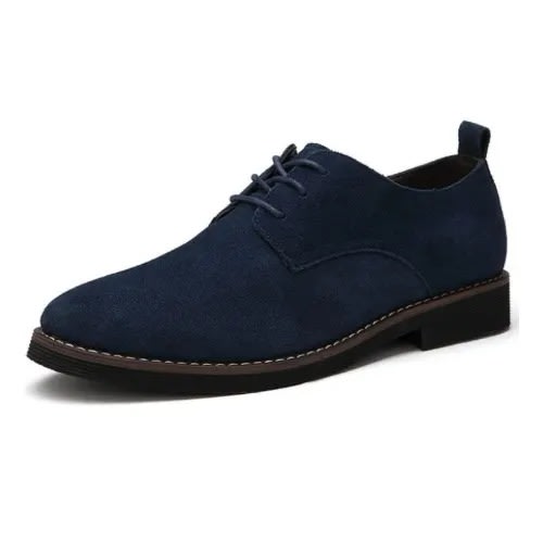 Casual Suede Shoes For Men - Blue