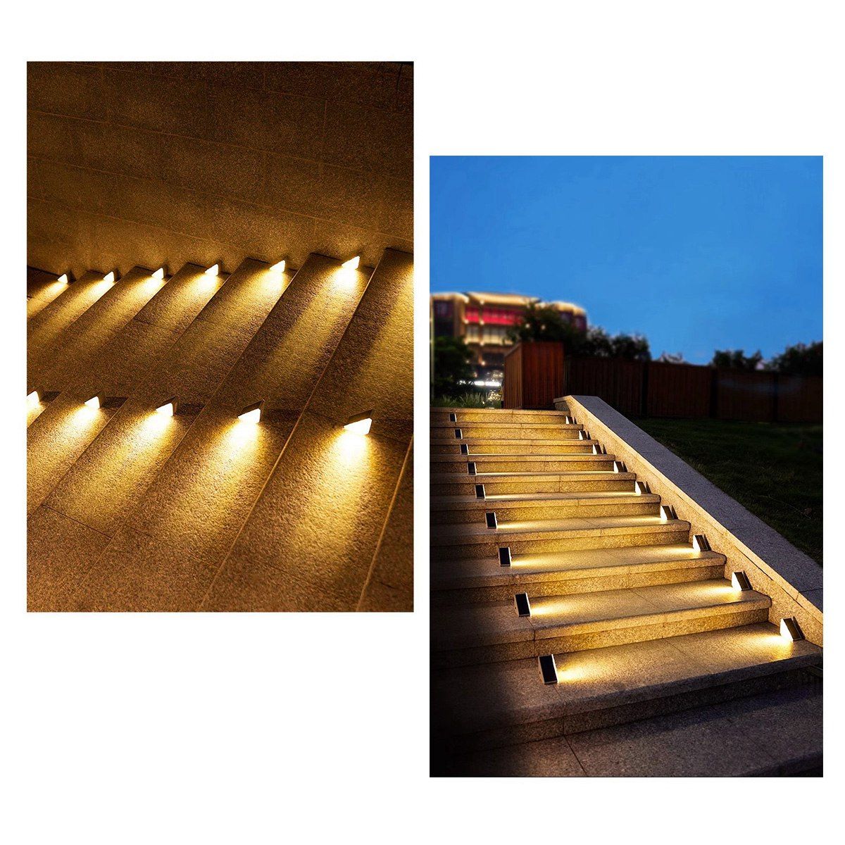 LED Solar Stair Light Waterproof Solar Landscape Light