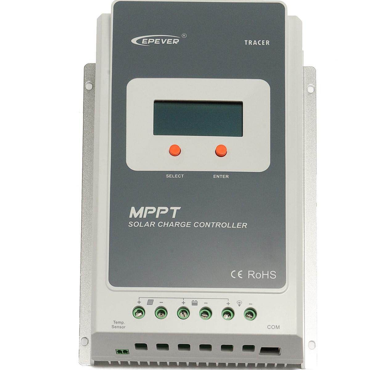 EPEVER MPPT 12/24V LCD Diaplay Solar Charge Controller Regulator 40A 40A